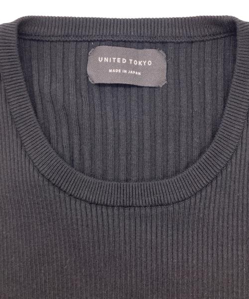 UNITED TOKYO（ユナイテッドトーキョー）UNITED TOKYO (ユナイテッドトーキョー) バックスリットワンピース ブラック サイズ:SIZE Freeの古着・服飾アイテム