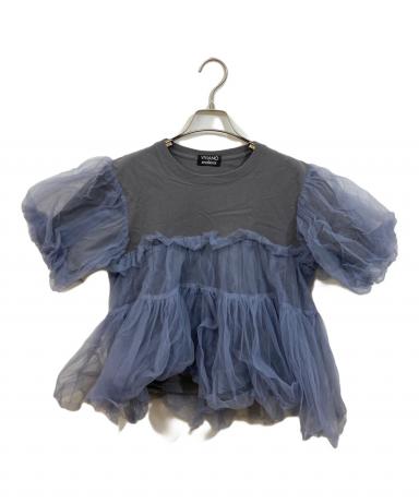 viviano ヴィヴィアーノ Tulle Layered Lace Shirt 中古・古着通販】VIVIANO (ヴィヴィアーノ) STUDIOUS (ステュディオス
