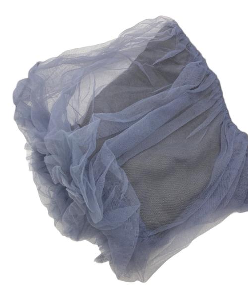 VIVIANO（ヴィヴィアーノ）VIVIANO (ヴィヴィアーノ) STUDIOUS (ステュディオス) 別注Tulle Layered T-shirt グレー サイズ:SIZE Freeの古着・服飾アイテム