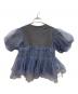 VIVIANO (ヴィヴィアーノ) STUDIOUS (ステュディオス) 別注Tulle Layered T-shirt グレー サイズ:SIZE Free：15000円