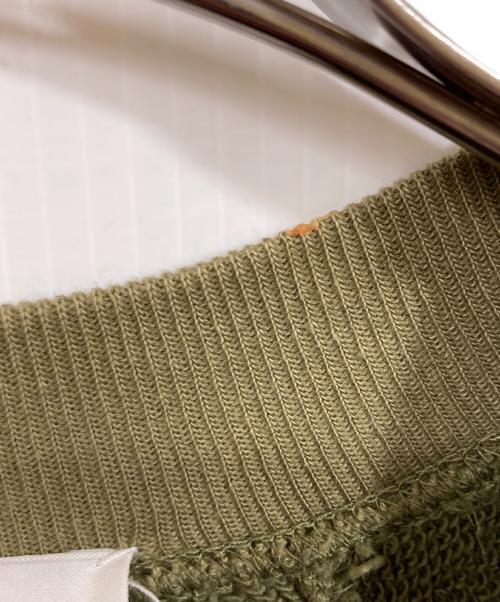 Mame Kurogouchi（マメクロゴウチ）mame kurogouchi (マメクロゴウチ) Cording Embroidered Oversized Sweatshirt カーキ サイズ:	SIZE 3の古着・服飾アイテム