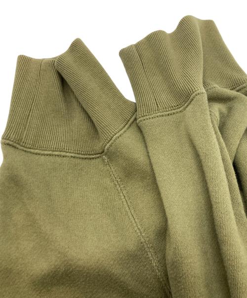 Mame Kurogouchi（マメクロゴウチ）mame kurogouchi (マメクロゴウチ) Cording Embroidered Oversized Sweatshirt カーキ サイズ:	SIZE 3の古着・服飾アイテム