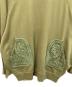 中古・古着 mame kurogouchi (マメクロゴウチ) Cording Embroidered Oversized Sweatshirt カーキ サイズ:	SIZE 3：12000円