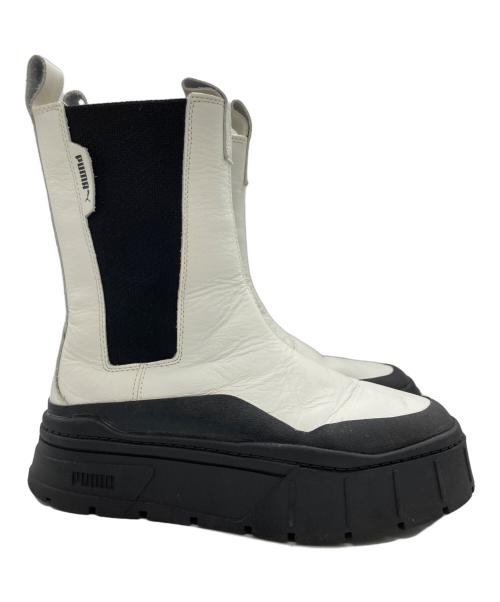 PUMA（プーマ）PUMA (プーマ) MAYZE STACK CHELSEA ホワイト サイズ:	SIZE 24cmの古着・服飾アイテム