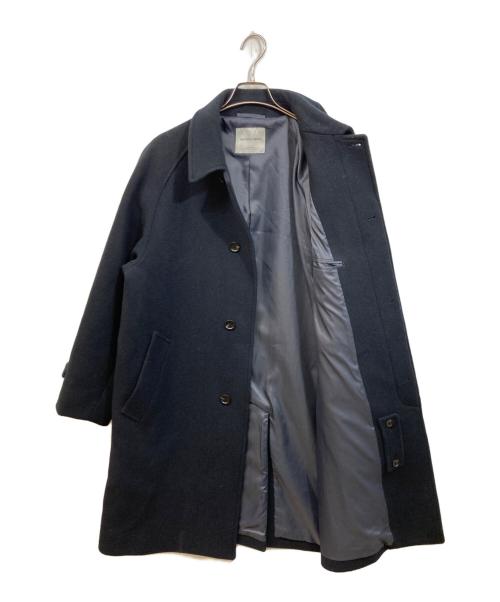 U.A. GreenLabelRelaxing（ユナイテッドアローズグリーンレーベル リラクシング）U.A. GreenLabelRelaxing (ユナイテッドアローズグリーンレーベル リラクシング) SENTDALE WOOL ステンカラーコート ネイビー サイズ:	SIZE Lの古着・服飾アイテム