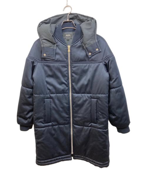 A.P.C.（アーペーセー）A.P.C. (アーペーセー) 中綿コート ネイビー サイズ:	SIZE 34の古着・服飾アイテム