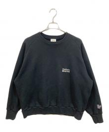 FreshService×VIBTEX（フレッシュサービス×ビブテックス）の古着「VIBTEX for FreshService SWEAT CREW NECK PULLOVER」｜ブラック