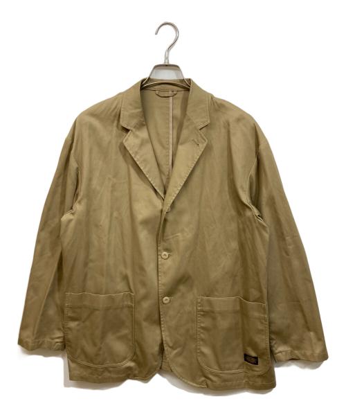 Dickies（ディッキーズ）Dickies (ディッキーズ) TRIPSTER (トリップスター) BEAMS (ビームス) T/Cツイル 3Bジャケット セットアップ ベージュ サイズ:	SIZE Mの古着・服飾アイテム