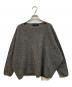 FRAMeWORK（フレームワーク）の古着「ベビーアルパカmixドルマンニュアンスプルオーバー」｜グレー