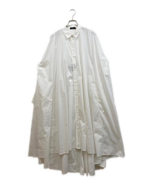 N.O.R.C（ノーク）N.O.R.C (ノーク) シャツワンピース ホワイト サイズ:SIZE 2の古着・服飾アイテム