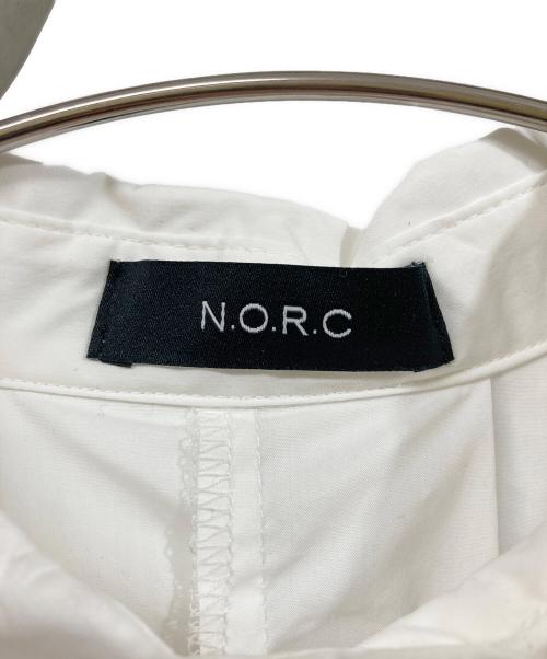 N.O.R.C（ノーク）N.O.R.C (ノーク) シャツワンピース ホワイト サイズ:SIZE 2の古着・服飾アイテム
