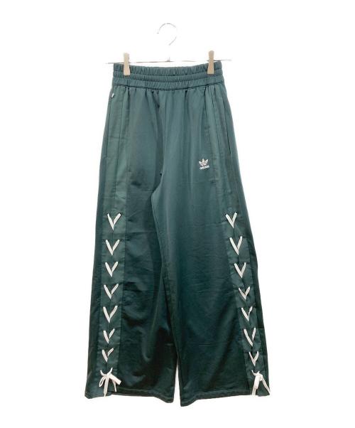 adidas Originals（アディダスオリジナル）adidas Originals (アディダスオリジナル) Always Original Laced Wide Leg Pants グリーン サイズ:SIZE　Mの古着・服飾アイテム