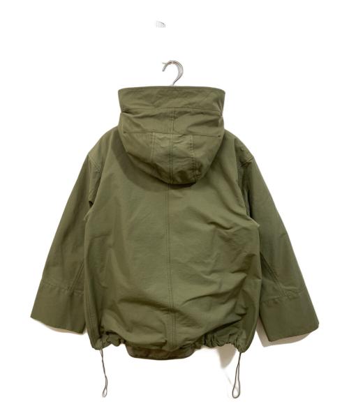 Spick and Span（スピック＆スパン）Spick and Span (スピック＆スパン) グログランフーディーライナーブルゾン グリーン サイズ:SIZE Freeの古着・服飾アイテム