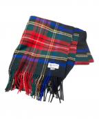 JOHNSTONSジョンストンズ）の古着「カシミヤストール」｜レッド