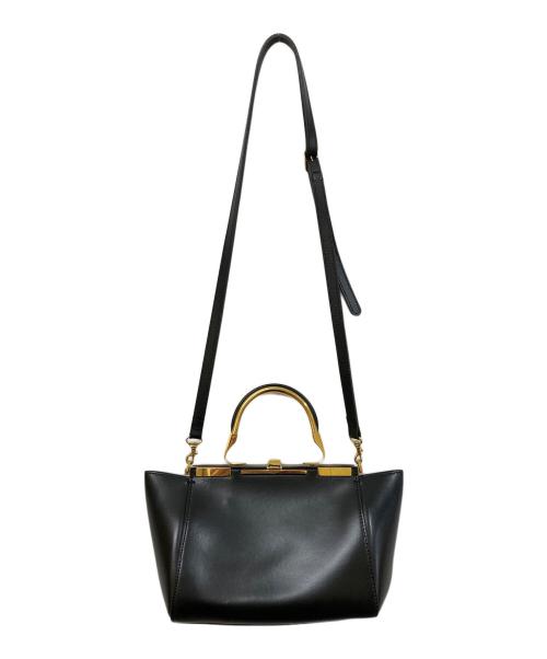 ZANCHETTI（ザンケッティー）ZANCHETTI (ザンケッティー) AMLETO 2WAYショルダーバッグ ブラックの古着・服飾アイテム