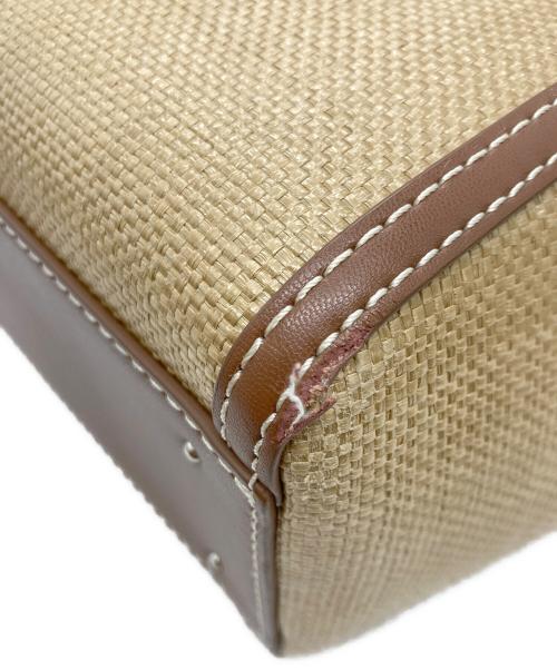 VASIC（ヴァジック）VASIC (ヴァジック) Jour Mini カゴバッグ ブラウンの古着・服飾アイテム