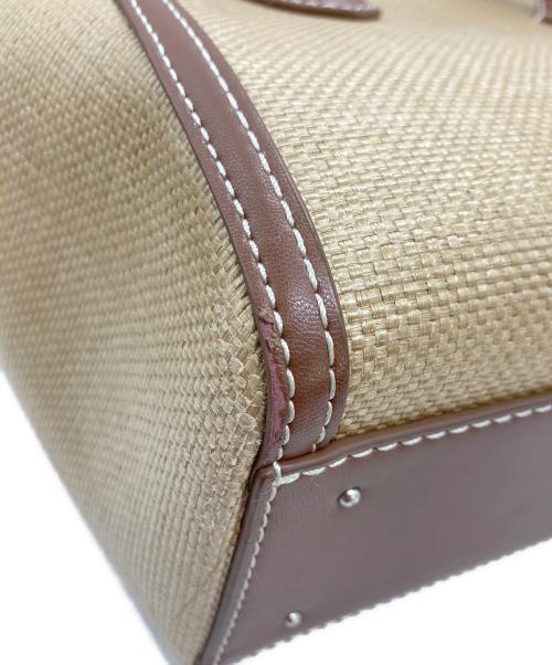 VASIC（ヴァジック）VASIC (ヴァジック) Jour Mini カゴバッグ ブラウンの古着・服飾アイテム