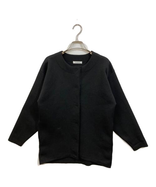 See she me（シーシーミー）See she me (シーシーミー) ニットブルゾン ブラック サイズ:SIZE Freeの古着・服飾アイテム