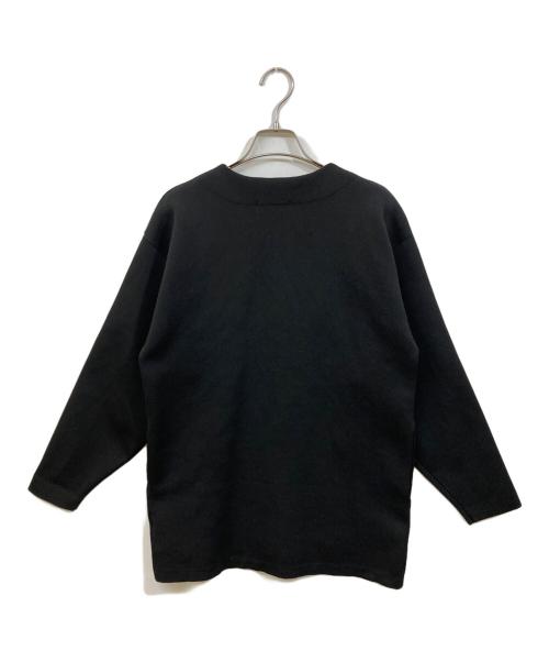 See she me（シーシーミー）See she me (シーシーミー) ニットブルゾン ブラック サイズ:SIZE Freeの古着・服飾アイテム