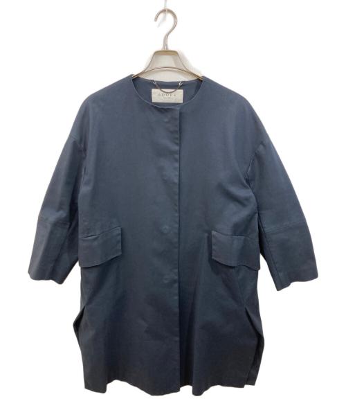 ADORE（アドーア）ADORE (アドーア) クルーネックコート ブラック サイズ:	SIZE 38の古着・服飾アイテム