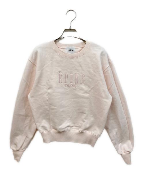 epine（エピヌ）epine (エピヌ) ロゴスウェット アイボリー サイズ:SIZE Freeの古着・服飾アイテム