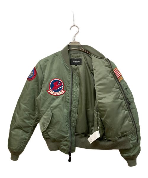 AVIREX（アヴィレックス）AVIREX (アヴィレックス) MA-1 COMMERCIAL TOP GUN MAVERICK カーキ サイズ:Mの古着・服飾アイテム