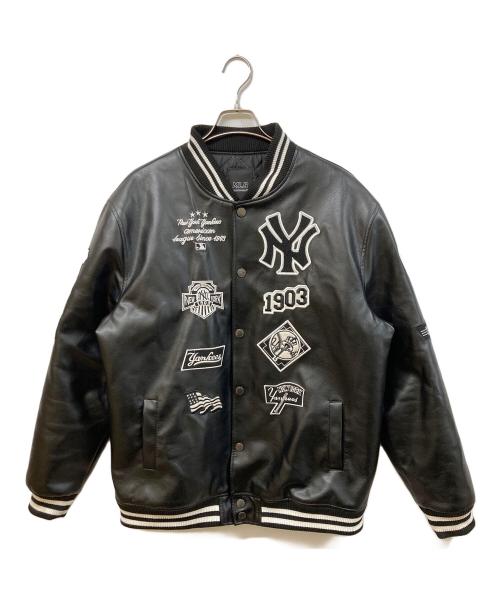 MLB（エムエルビー）MLB (エムエルビー) スタジャン ブラック サイズ:SIZE XLの古着・服飾アイテム