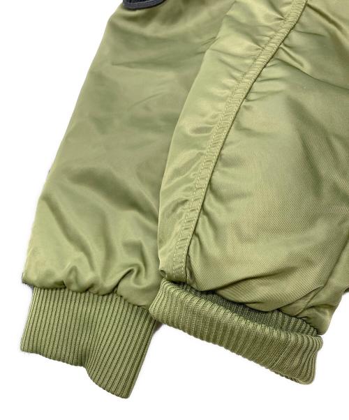 adidas Originals（アディダスオリジナル）adidas Originals (アディダスオリジナル) Logo Padded Bomber Jacket カーキ サイズ:SIZE Oの古着・服飾アイテム