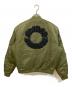 adidas Originals (アディダスオリジナル) Logo Padded Bomber Jacket カーキ サイズ:SIZE O：5000円