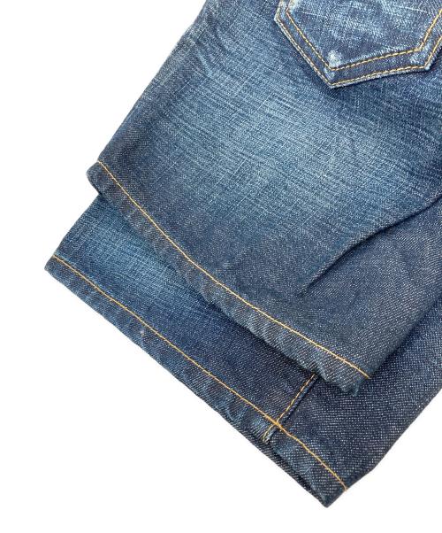 DSQUARED2（ディースクエアード）DSQUARED2 (ディースクエアード) ハーフデニムパンツ インディゴ サイズ:36の古着・服飾アイテム