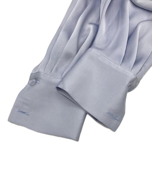 anuans（アニュアンス）anuans (アニュアンス) キャミレイヤードカシュクールブラウス スカイブルー サイズ:SIZE Mの古着・服飾アイテム