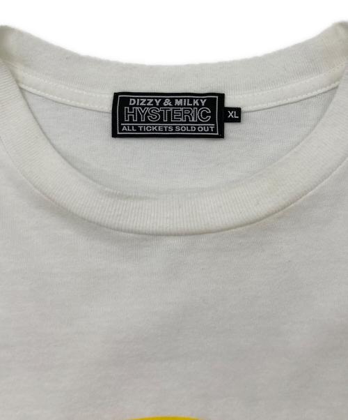 Hysteric Glamour（ヒステリックグラマー）Hysteric Glamour (ヒステリックグラマー) SOUND STUDIO Tシャツ ホワイト サイズ:	SIZE XLの古着・服飾アイテム