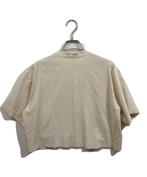 CADUNE（カデュネ）CADUNE (カデュネ) 半袖ジャケット ベージュ サイズ:SIZE 36の古着・服飾アイテム