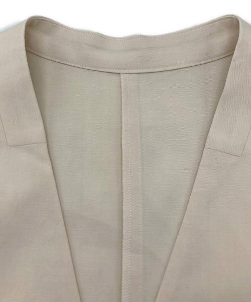 CADUNE（カデュネ）CADUNE (カデュネ) 半袖ジャケット ベージュ サイズ:SIZE 36の古着・服飾アイテム