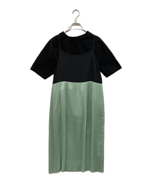 GRACE CLASS（グレースクラス）GRACE CLASS (グレースクラス) カットソーキャミソールワンピース 黄緑 サイズ:	SIZE 36の古着・服飾アイテム