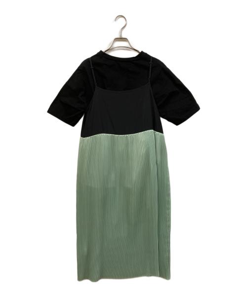 GRACE CLASS（グレースクラス）GRACE CLASS (グレースクラス) カットソーキャミソールワンピース 黄緑 サイズ:	SIZE 36の古着・服飾アイテム