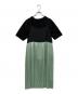 GRACE CLASS（グレースクラス）の古着「カットソーキャミソールワンピース」｜黄緑