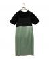 GRACE CLASS (グレースクラス) カットソーキャミソールワンピース 黄緑 サイズ:	SIZE 36：5000円