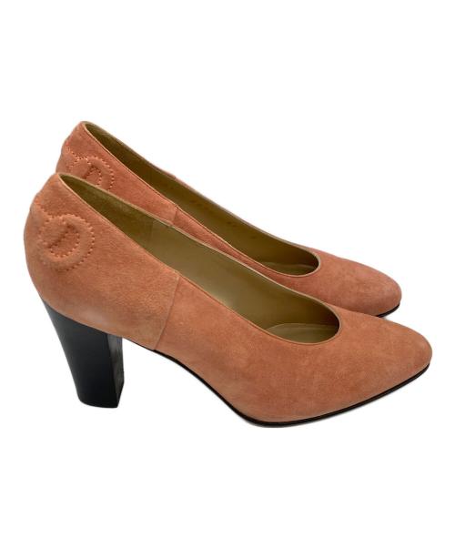 GUCCI（グッチ）GUCCI (グッチ) スウェードパンプス オレンジ サイズ:SIZE 37の古着・服飾アイテム