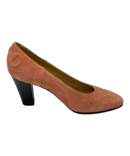GUCCI（グッチ）GUCCI (グッチ) スウェードパンプス オレンジ サイズ:SIZE 37の古着・服飾アイテム