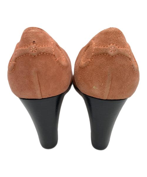 GUCCI（グッチ）GUCCI (グッチ) スウェードパンプス オレンジ サイズ:SIZE 37の古着・服飾アイテム