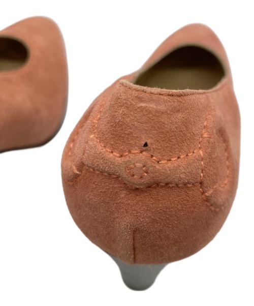 GUCCI（グッチ）GUCCI (グッチ) スウェードパンプス オレンジ サイズ:SIZE 37の古着・服飾アイテム