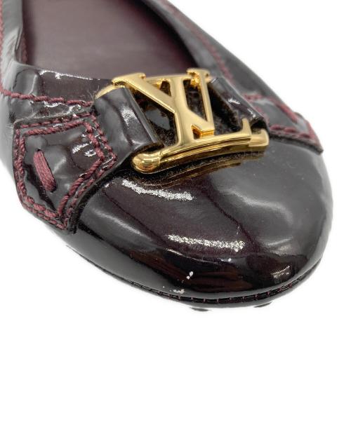 LOUIS VUITTON（ルイ ヴィトン）LOUIS VUITTON (ルイ ヴィトン) パテントドライビングシューズ ブラウン サイズ:SIZE 36(22.5~23)の古着・服飾アイテム