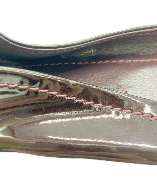 LOUIS VUITTON（ルイ ヴィトン）LOUIS VUITTON (ルイ ヴィトン) パテントドライビングシューズ ブラウン サイズ:SIZE 36(22.5~23)の古着・服飾アイテム