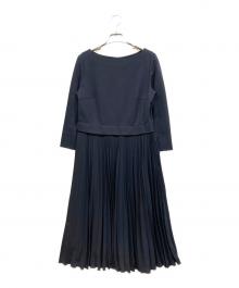 KUMIKYOKU（クミキョク）の古着「ワンピース」｜ネイビー