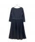 KUMIKYOKU（クミキョク）の古着「ワンピース」｜ネイビー