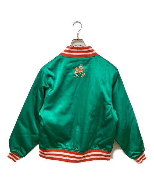 MITCHELL & NESS（ミッチェルアンドネス）MITCHELL & NESS (ミッチェルアンドネス) スタジャン グリーン サイズ:Sの古着・服飾アイテム