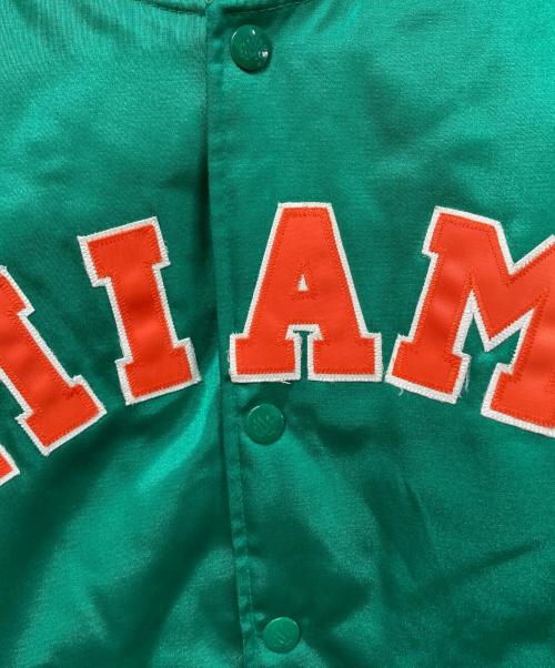 MITCHELL & NESS（ミッチェルアンドネス）MITCHELL & NESS (ミッチェルアンドネス) スタジャン グリーン サイズ:Sの古着・服飾アイテム