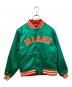 MITCHELL & NESS（ミッチェルアンドネス）の古着「スタジャン」｜グリーン