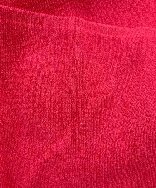 SLOBE IENA（スローブ イエナ）SLOBE IENA (スローブ イエナ) ダブルフェイスニットジャケット レッド サイズ:Freeの古着・服飾アイテム
